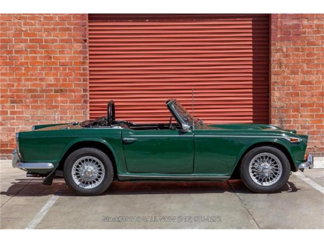 1965 triumph tr4 in beverly hills, california