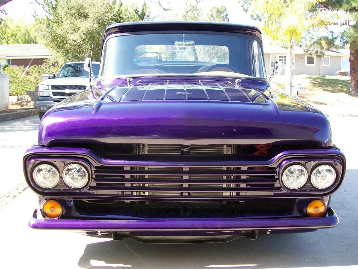 1958 ford pickup, hot rod, rat rod