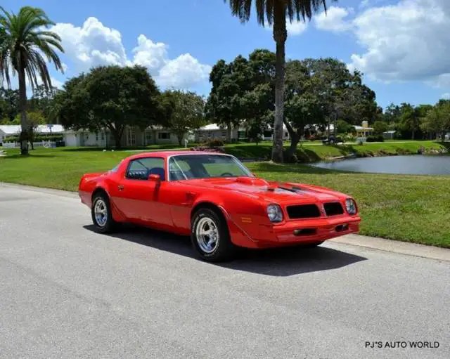 1976 pontiac trans am numbers matching 455 v8 super t-10 4 speed radio delete