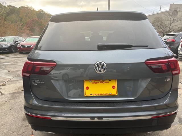 2018 volkswagen tiguan 2.0t sel