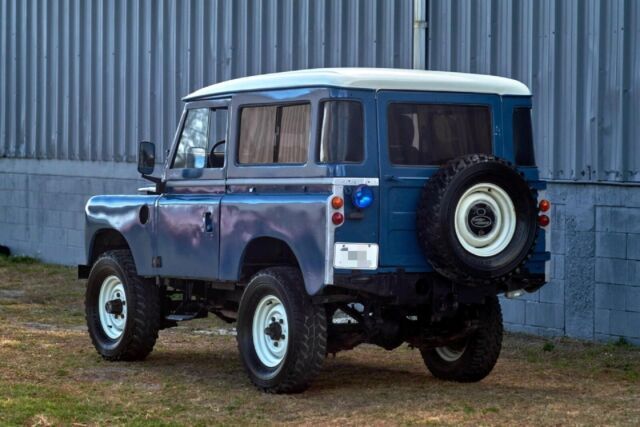 1974 land rover serie iii suv blue 4wd manual santana