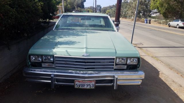 1978 chevy impala ( car is in san diego)