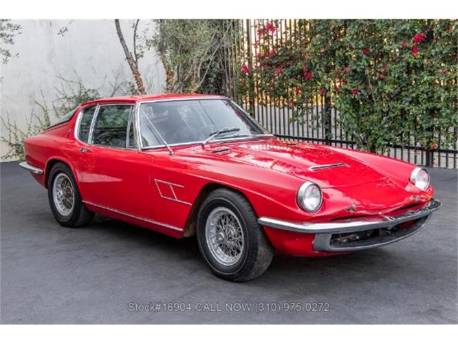 1967 maserati mistral in beverly hills, california