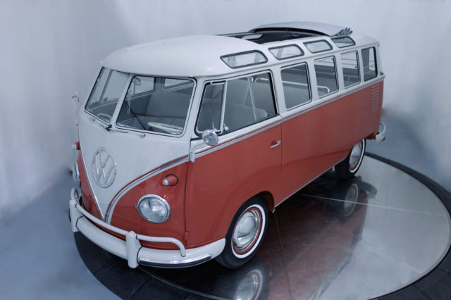 no reserve* 1959 vw 23 window deluxe samba bus volkswagen