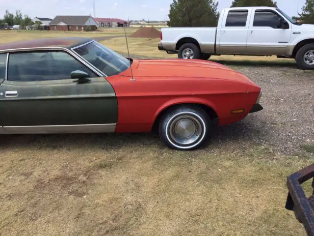 1971 ford mustang mach i boss 351 clone