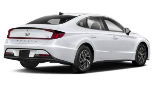 2021 hyundai sonata hybrid blue