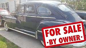 1947 chrysler winsor rebuilt 6-cylinder gasolien automatic rwd suicide doors tx