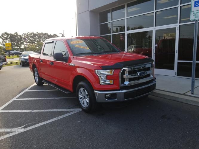 used 2015 ford f150 2wd supercrew xlt greenville, nc 27858 for sale in greenville, north carolina