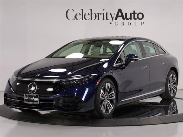 2023 mercedes-benz eqs 450+ 450+ $107k msrp active ambient lighting