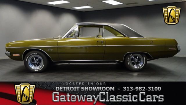 1971 dodge dart 95803 miles green 2 door coupe 318 cid v8 3 speed automatic