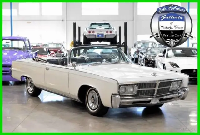 1965 chrysler imperial 413-cid v8 automatic convertible auto all power 65