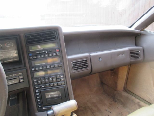 1989 cadillac allante low reserve