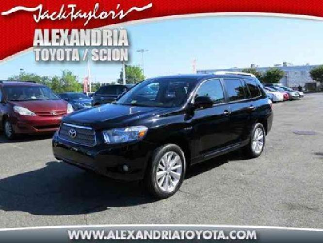 2010 toyota highlander hybrid limited w/3rd row in alexandria, va