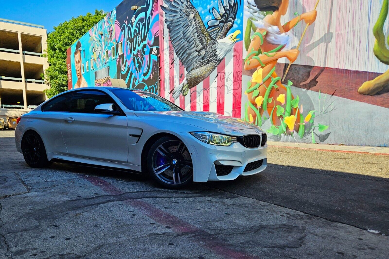 2016 bmw f82 m4 dct - full suspension, exhaust, crank hub