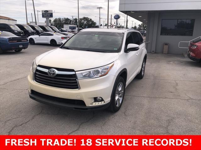2016 toyota highlander limited platinum