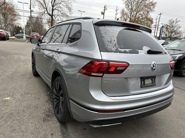2021 volkswagen tiguan 2.0t se r-line black 4motion