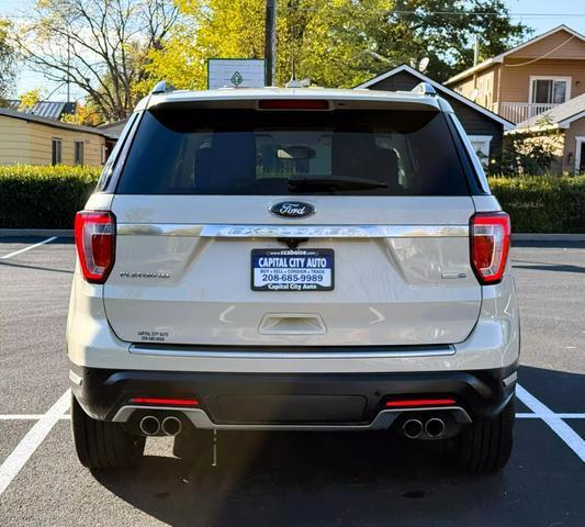 2018 ford explorer platinum