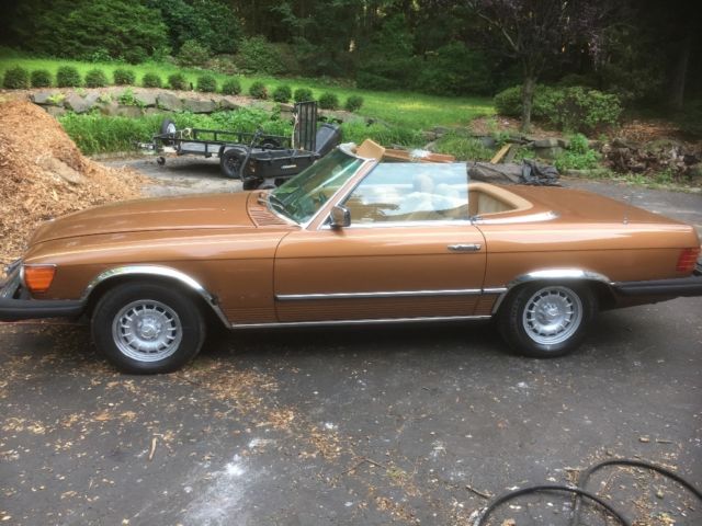 1980 mercedes-benz 450 sl low miles and low reserve