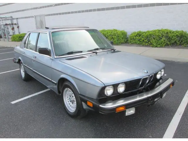 1988 bmw 528e 5 speed manual runs and drives great rare find
