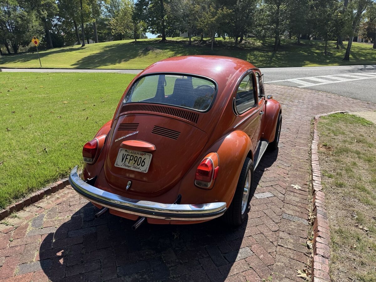 1971 volkswagen 1302 coupe orange