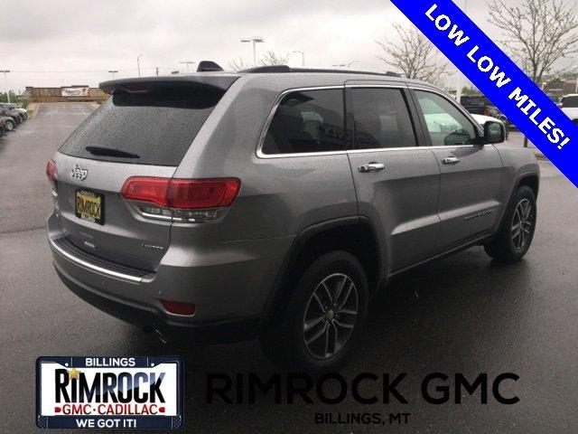used 2018 jeep grand cherokee 4wd limited billings, mt 59106 for sale in billings, montana