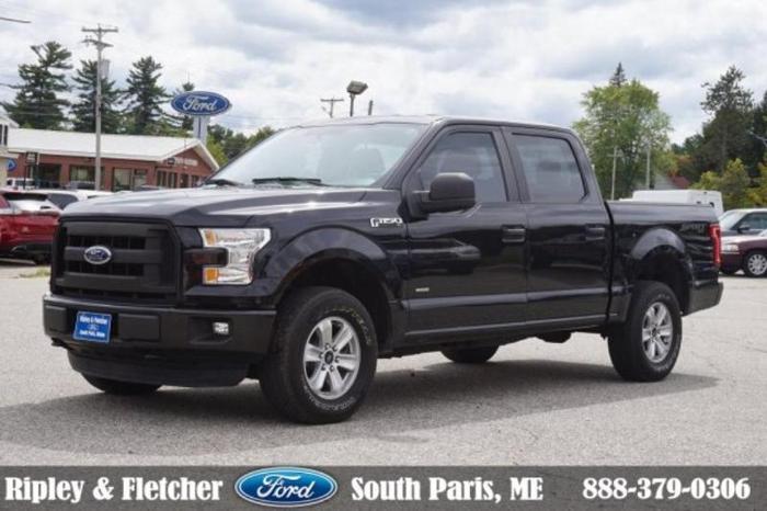2015 ford f-150 xl 4x4 xl 4dr supercrew 5.5 ft. sb for sale in south paris, maine