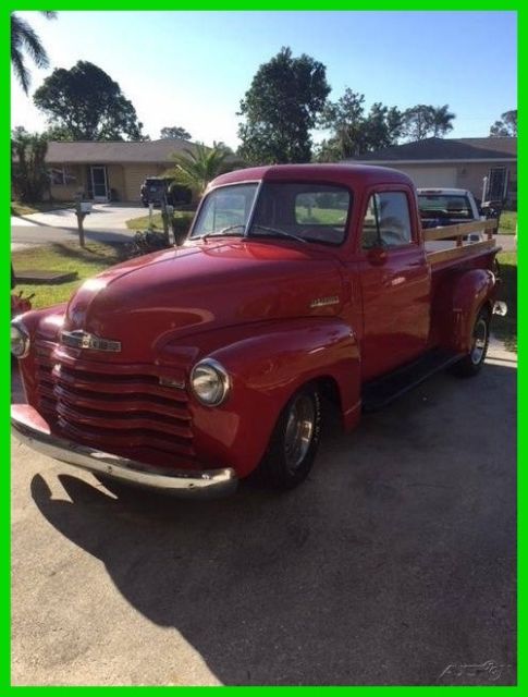 1951 pickup truck used automatic rwd chevy, new bed, 350 v8, 330 hp