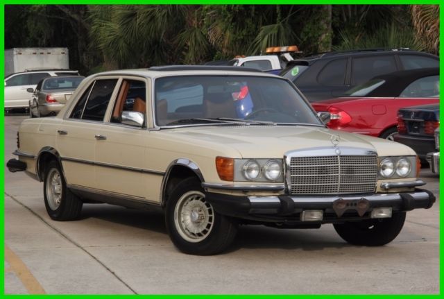 1979 mercedes benz 300sd turbo diesel w116 immaculate florida no reserve!!