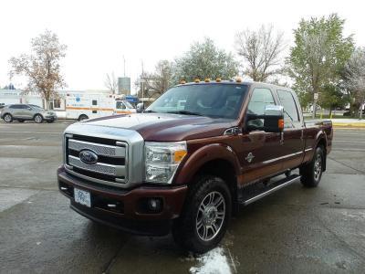 2015 ford f-250 super duty platinum 4x4 platinum 4dr crew cab 8 ft. lb pickup for sale in wolf point, montana