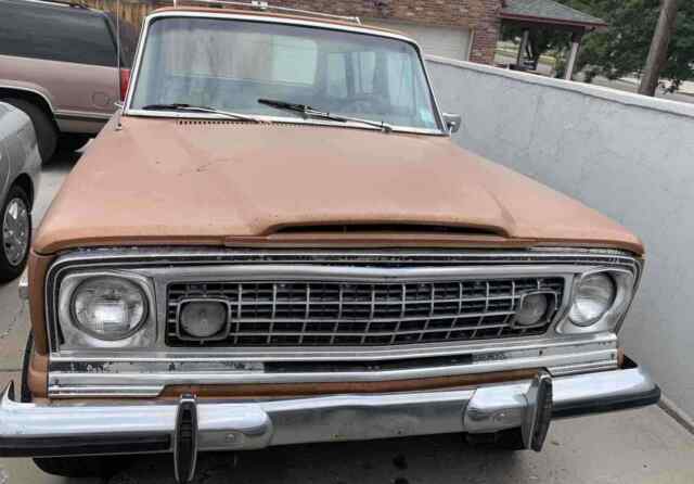 1978 jeep grand wagoneer suv orange 4wd automatic limited