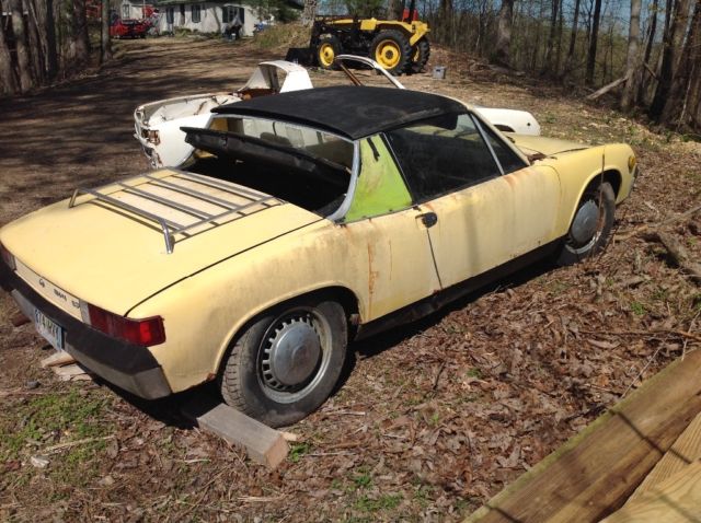 1972 porsche 914 restoration project or parts car complete x2 cars