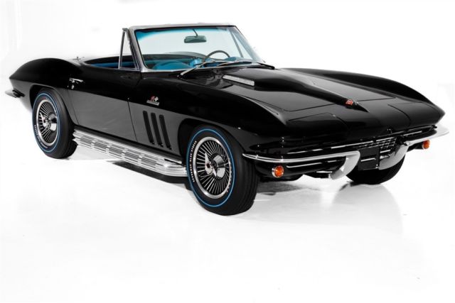 1965 chevrolet corvette l78 396/425 frame-off convertible