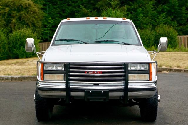 1993 gmc sierra sle 3500 crew cab 4x4 dually geneva pickup truck 81,000 miles