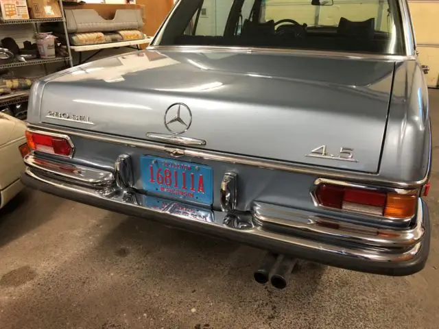1973 mercedes benz 280sel 4.5 litre v8 power- collector quality
