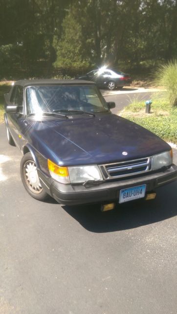 1993 saab 900s convertable