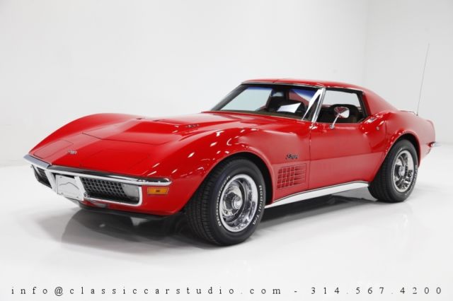 1971 chevrolet corvette ls5 t-top fully restored w/matching numbers 454 & th400!