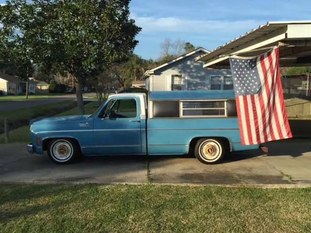1975 chevrolet c10 custom deluxe. barn find, all original, 28k original miles