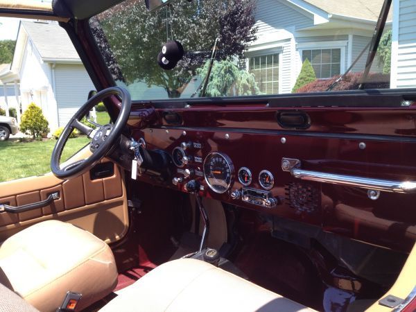 frame-off restored 1984 jeep cj-7