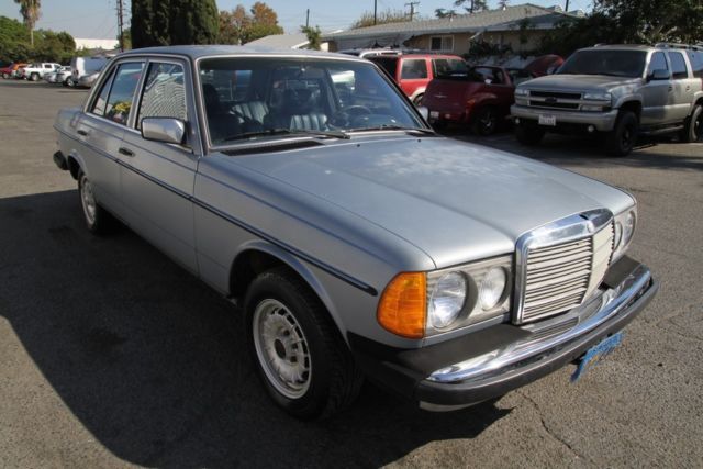 1983 mercedes-benz 240d turbo diesel manual 4 cylinder no reserve