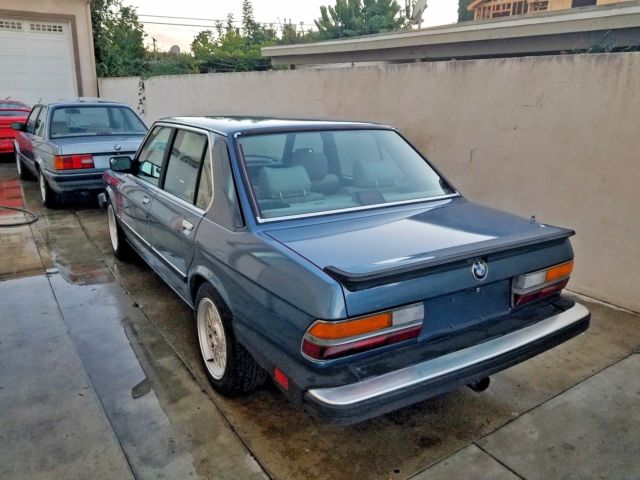 1986 bmw 535i 5 speed