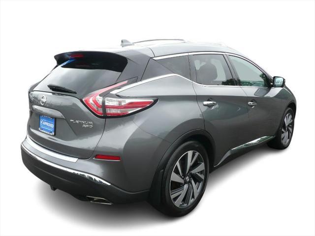 2018 nissan murano platinum