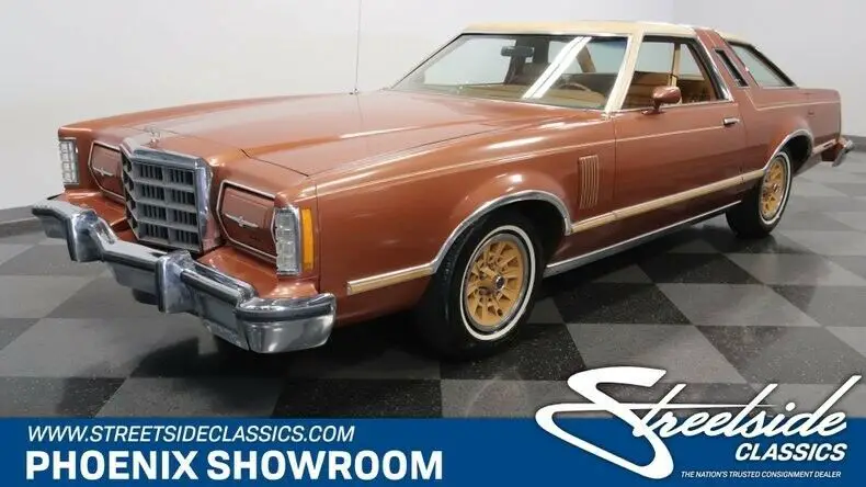 v8 auto low single owner classic vintage collector original t-bird bird orange