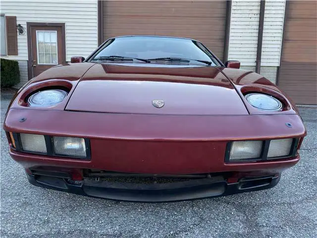1982 porsche928burgundy8 cylinder engine 4.5l/273