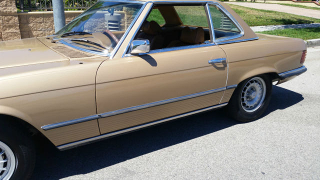 1972 mercedes-benz 450sl roadster, 2 tops, runs great, ca car, no rust,collector