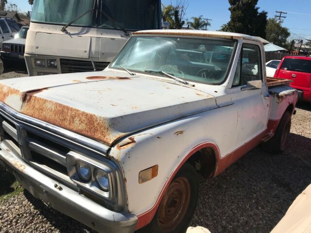 1969 gmc chevrolet c10 stepside original california manual 1/2 ton truck