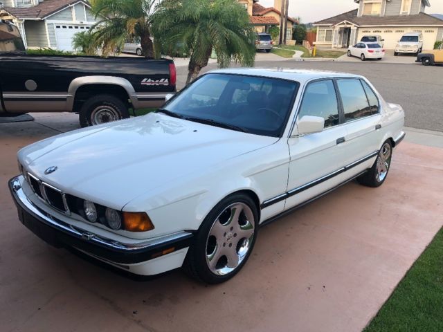 1989 bmw 750il v12 california car 12 cylinder 750