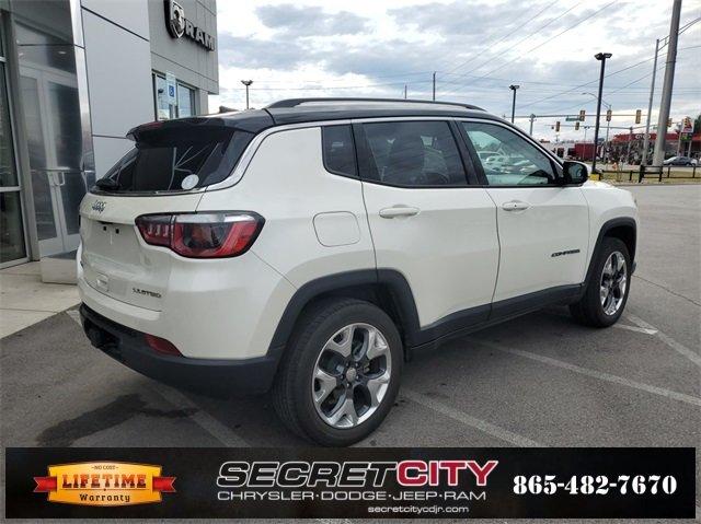 used 2017 jeep compass limited oak ridge, tn 37830 for sale in oak ridge, tennessee