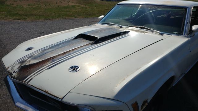 1970 ford mustang mach 1 fastback needs restored - same owner 40 years