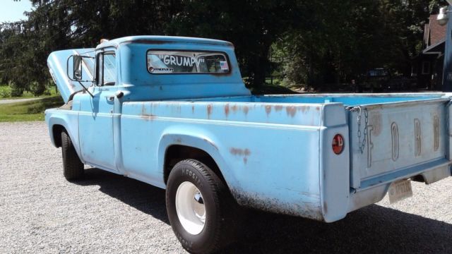 2 1957 ford f100 pickup trucks