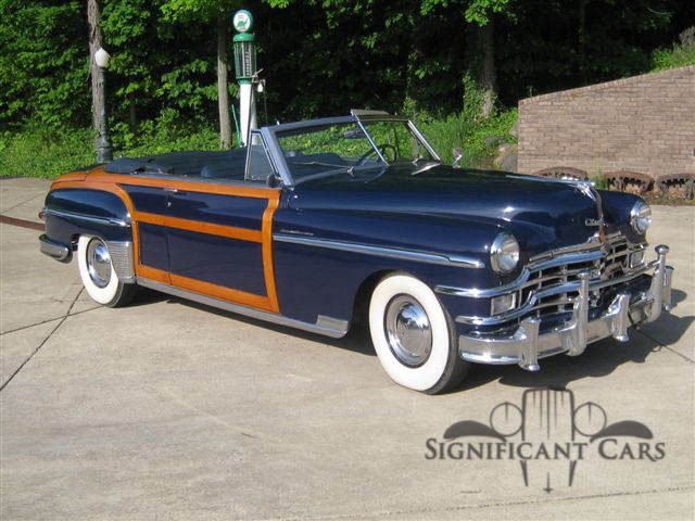 1949 chrysler town & country convertible - amazing original car!